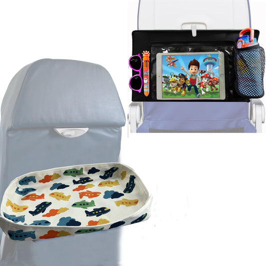 Kids Tray Table Cover with Tablet Holder