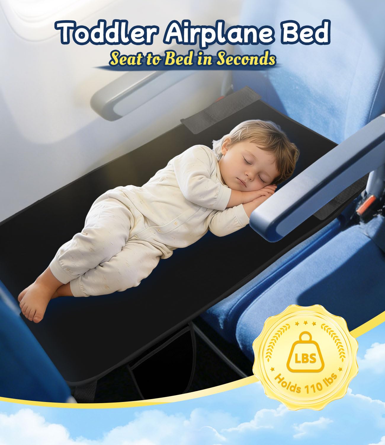 Toddler Airplane Travel Bed