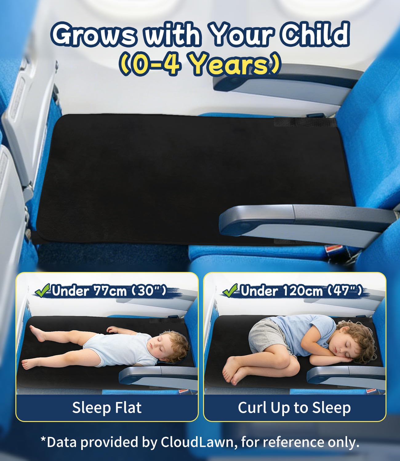 Toddler Airplane Travel Bed